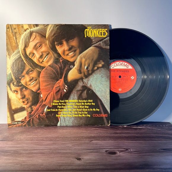 The Monkees* self-titled debut album on vinyl from 1966